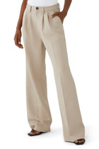 Carrie High-Rise Wide-Leg Pants